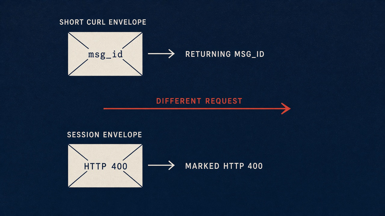 A one-token curl and a Claude Code session are different requests